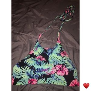Halter swim suit top